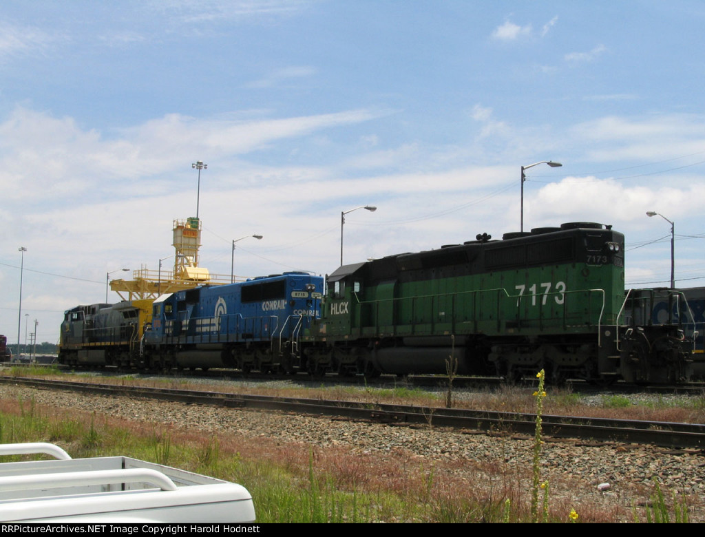 HLCX 7173 and other units at the fuel racks